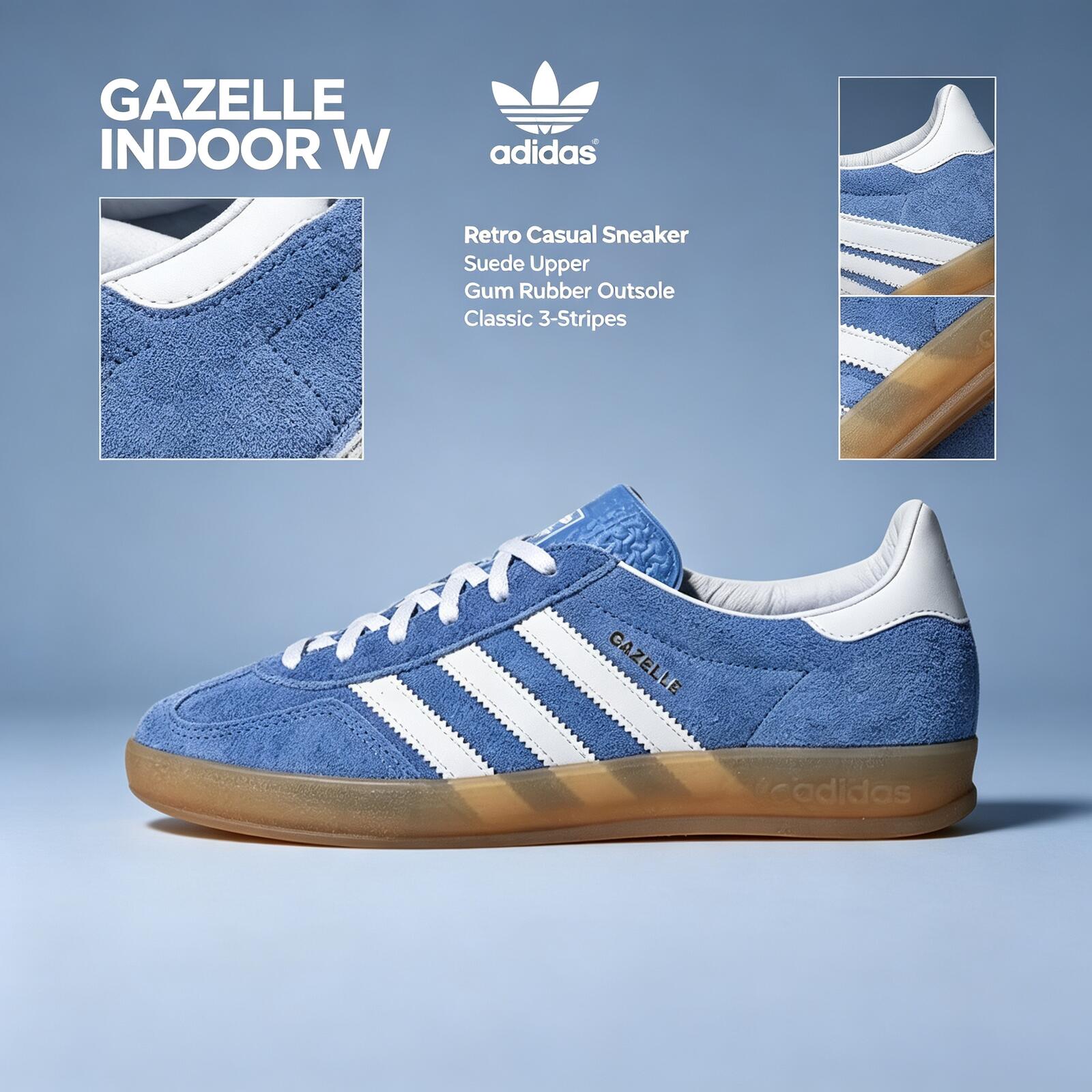 Adidas GAZELLE  INDOOR W Origi - Adidas Shoes Gazelle review and price
