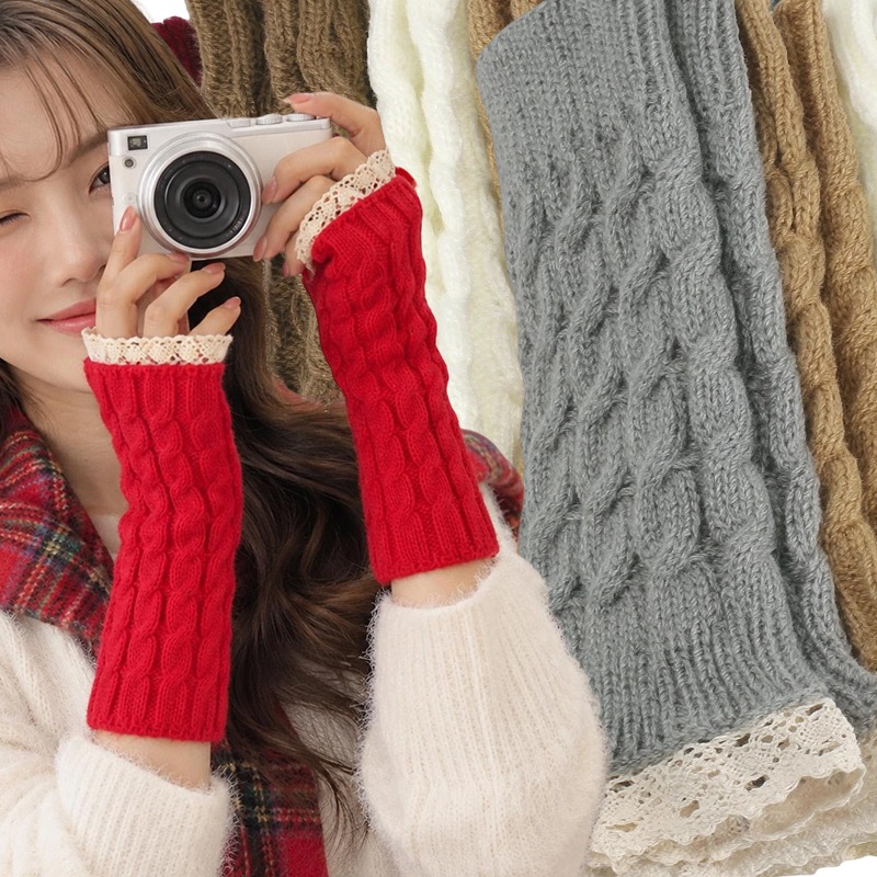 Y2K Women Lace Fingerless Glov - Fingerless Glove Knit review and price