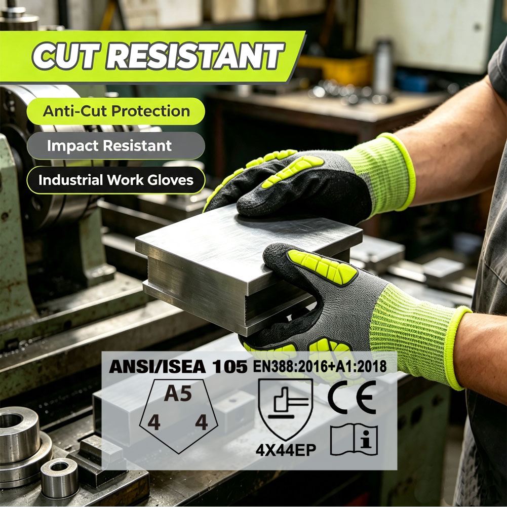 ANSI A5 Touch Screen Cut Resis - Work Glove Impact review and price