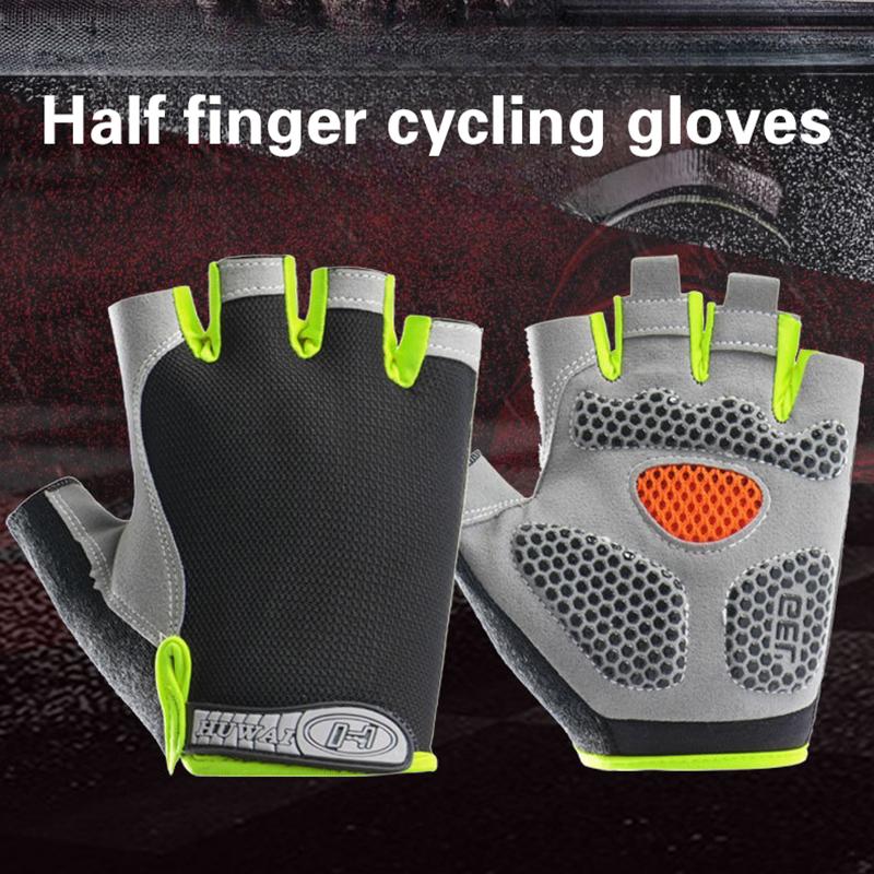 Unisex Half Finger Cycling Glo - Cycling Glove Padded review and price